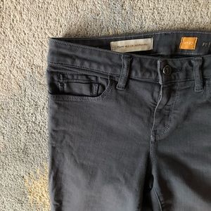 Anthro. | Pilcro & the letterpress| gray crop jean